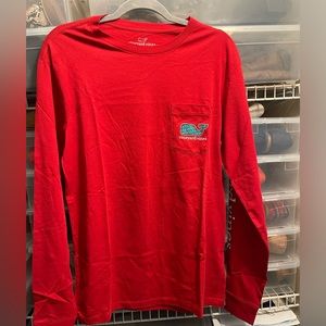 Mens Christmas Vineyard Vines Long Sleeve TShirt